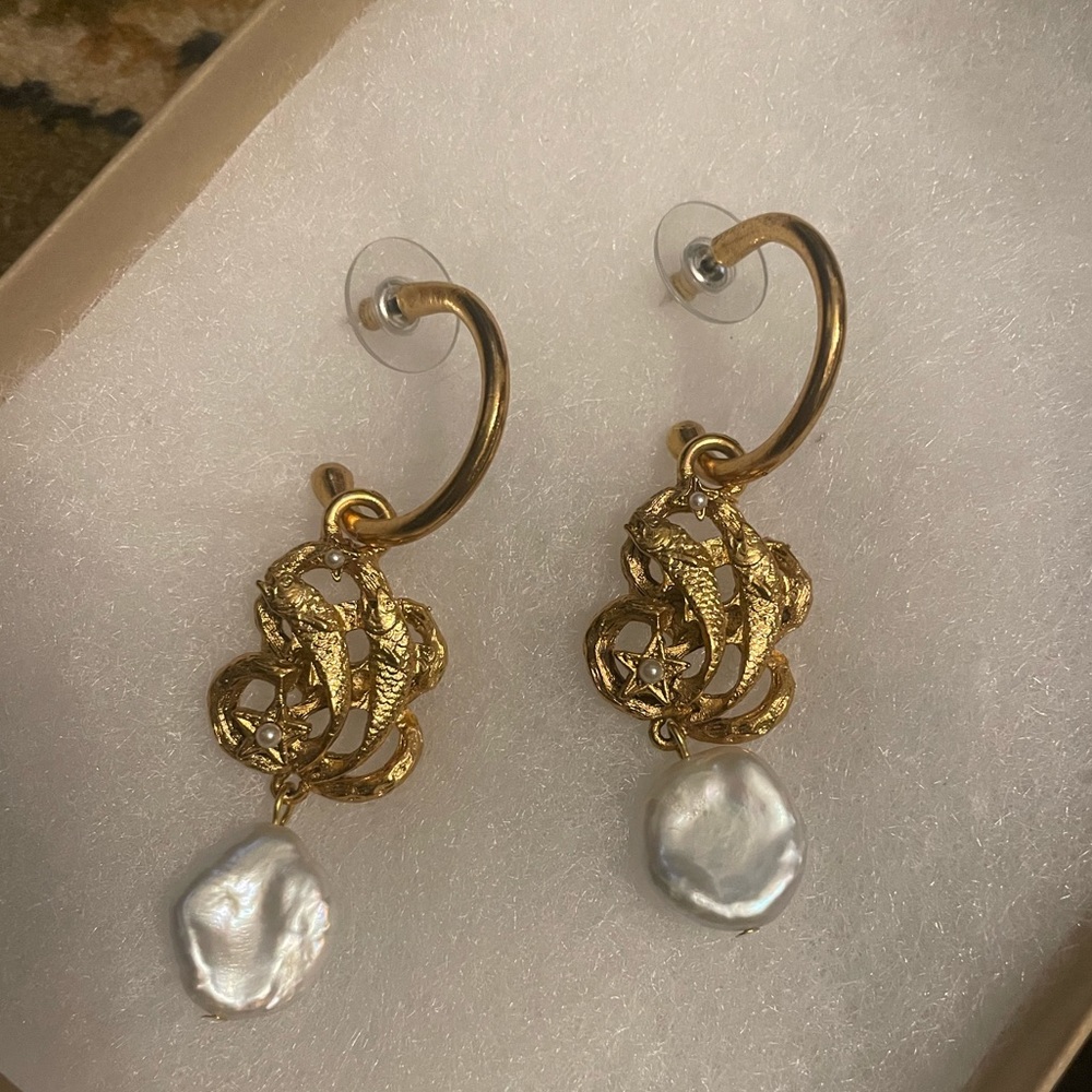 Jennifer Behr Pisces earrings